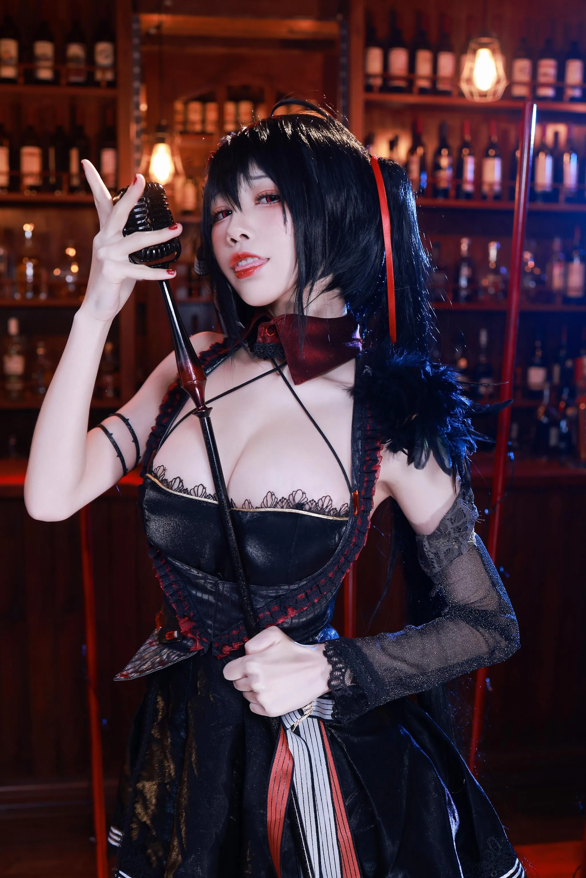水淼aqua – NO.76 大凤 打歌服 [45P]插图8